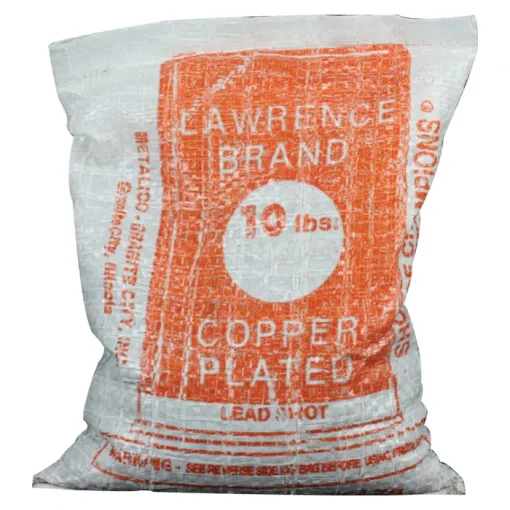 Lawrence # 4 Copper Plated Lead Shot (10 lb. Bag)