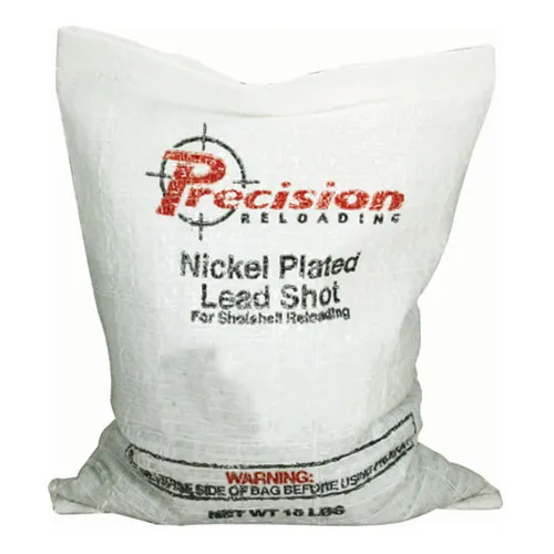 Nickel Plated Lead Buckshot #00 (.330″) (10 lbs.)